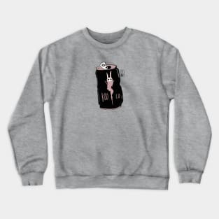 Creepy cute BOO soda can Cemetery Crewneck Sweatshirt